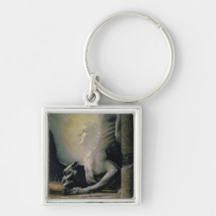 The Sphinx and the Chimera, 1906 (oil on canvas) Key Ring