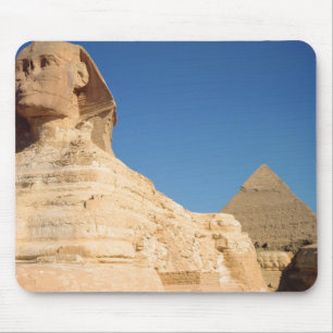 The Sphinx and The Pyramid of Khafre, Giza Mouse Pad