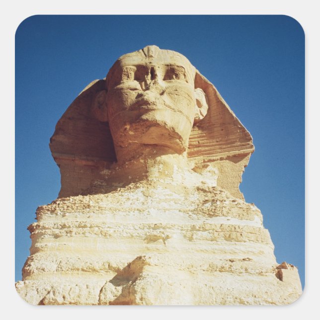 The Sphinx, dating from the reign of King Square Sticker (Front)