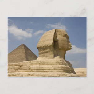 The Sphinx, Giza, Al Jizah, Egypt Postcard