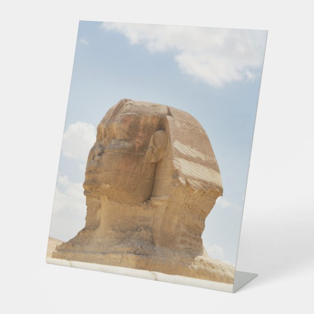 The Sphinx Pedestal Sign (Front)