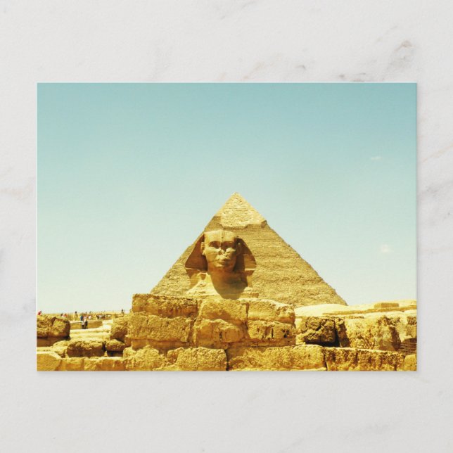The sphinx postcard (Front)