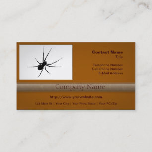 The Spider's Silhouette Business Card