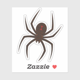 The Spider's Web Contour Sticker