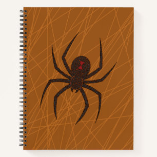 The Spider's Web Spiral Notebook