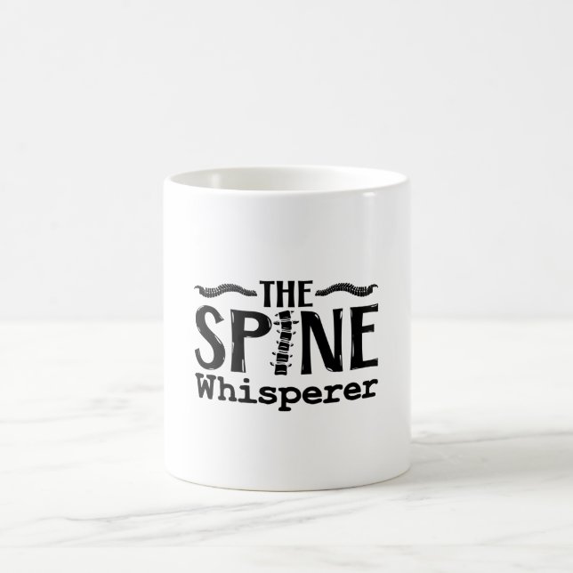 The Spine Whisperer Chiropractic Chiropractor Coffee Mug (Center)