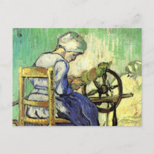 The Spinner by Vincent van Gogh Postcard