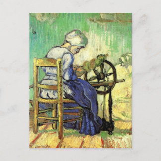 The Spinner by Vincent van Gogh Postcard