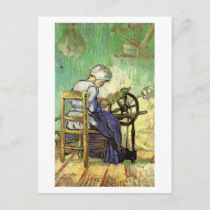 The Spinner, Van Gogh Fine Art Postcard