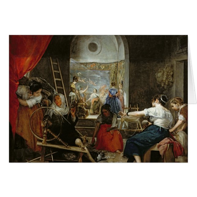 The Spinners, or The Fable of Arachne, 1657 (Front Horizontal)