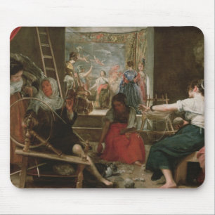 The Spinners, or The Fable of Arachne, 1657 Mouse Pad