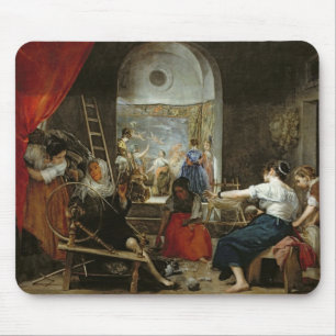 The Spinners, or The Fable of Arachne, 1657 Mouse Pad