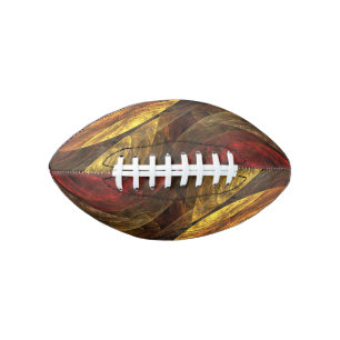 The Spiral of Life Abstract Art Football
