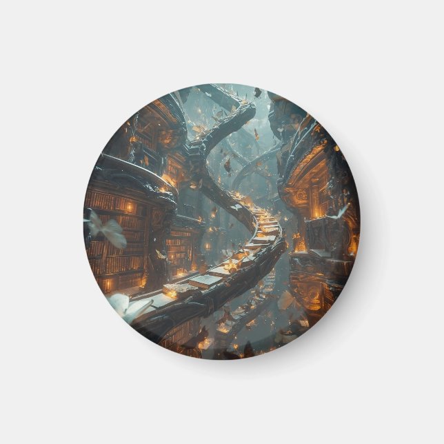 The Spiral of Stories Magnet (Front)