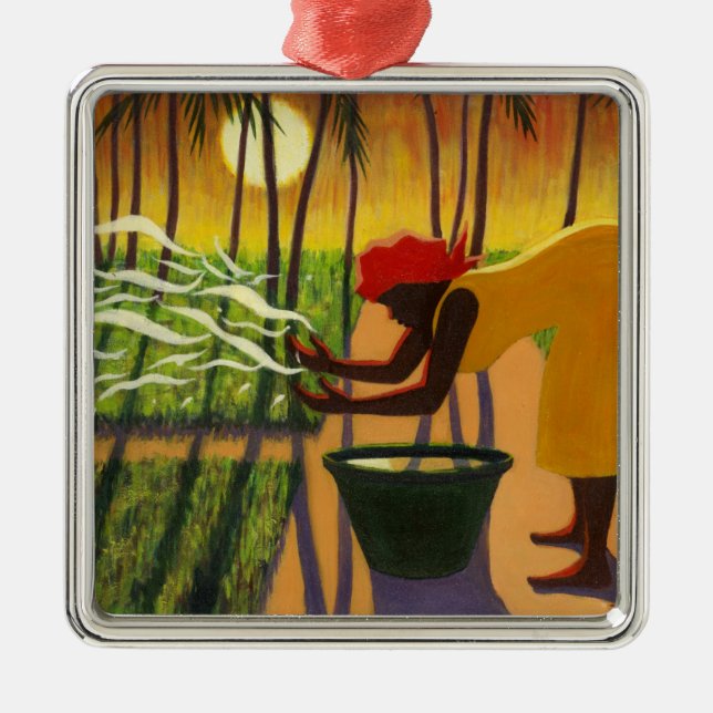 The Spirit Garden 2007 Metal Ornament (Front)