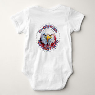 The Spirit Of 1776, 2026 America’s Red Eagle Baby Bodysuit
