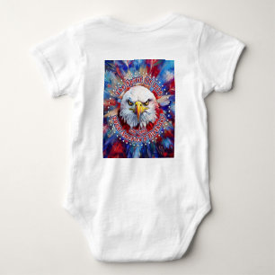 The Spirit Of 1776, 2026 America’s Red Eagle Firew Baby Bodysuit