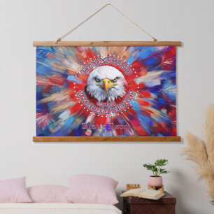 The Spirit Of 1776, 2026 America’s Red Eagle Firew Hanging Tapestry