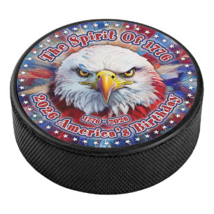 The Spirit Of 1776, 2026 America’s Red Eagle Firew Hockey Puck