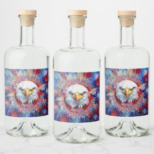 The Spirit Of 1776, 2026 America’s Red Eagle Firew Liquor Bottle Label