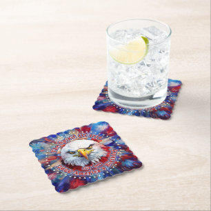 The Spirit Of 1776, 2026 America’s Red Eagle Firew Paper Coaster
