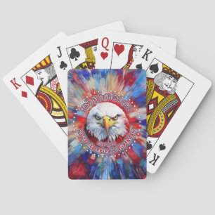 The Spirit Of 1776, 2026 America’s Red Eagle Firew Playing Cards