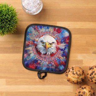 The Spirit Of 1776, 2026 America’s Red Eagle Firew Pot Holder