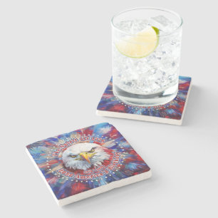 The Spirit Of 1776, 2026 America’s Red Eagle Firew Stone Coaster