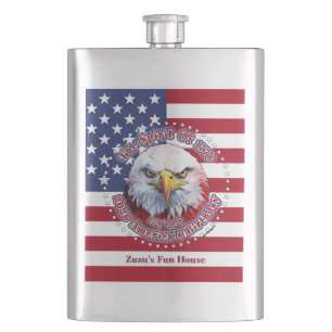 The Spirit Of 1776, 2026 America’s Red Eagle Hip Flask