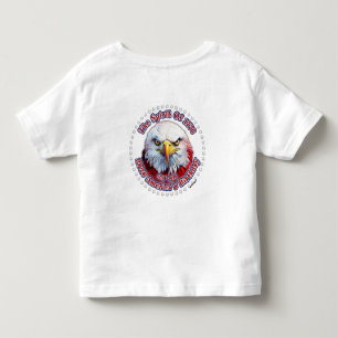 The Spirit Of 1776, 2026 America’s Red Eagle Toddler T-Shirt
