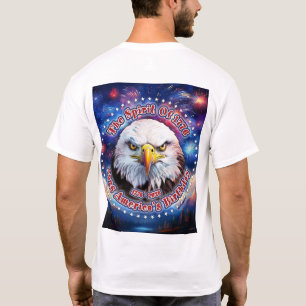 The Spirit Of 1776, 2026 Brown Eagle Fireworks M T-Shirt