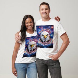 The Spirit Of 1776, 2026 Brown Eagle Fireworks M T-Shirt
