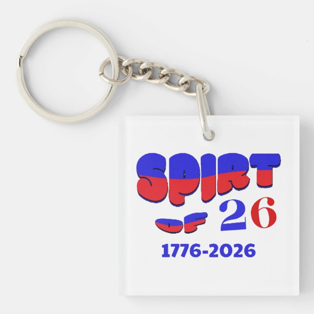  THE SPIRIT OF 26  KEY RING (Front)