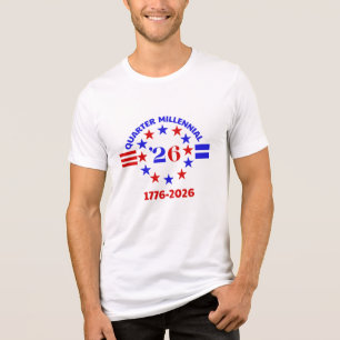 THE SPIRIT OF 26 - QUARTER MILLENNIAL Tri-Blend SHIRT