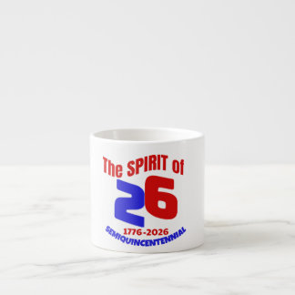 THE SPIRIT OF 26 - SEMIQUINCENTENNIAL ESPRESSO CUP