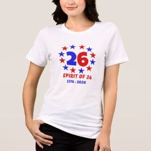 THE SPIRIT OF 26 - SEMIQUINCENTENNIAL Tri-Blend SHIRT