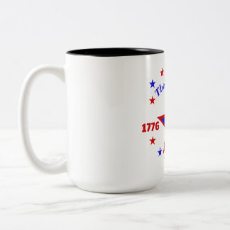 THE SPIRIT OF 26 - SEMIQUINCENTENNIAL Two-Tone COFFEE MUG
