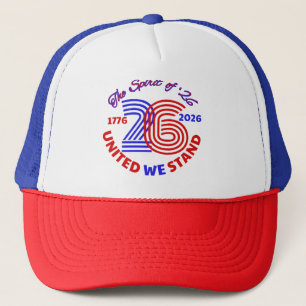 THE SPIRIT OF 26 - UNITED WE STAND TRUCKER HAT