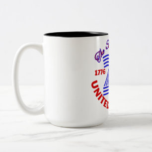 THE SPIRIT OF 26 - UNITED WE STAND Two-Tone COFFEE MUG
