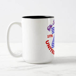THE SPIRIT OF 26 - UNITED WE STAND Two-Tone COFFEE MUG