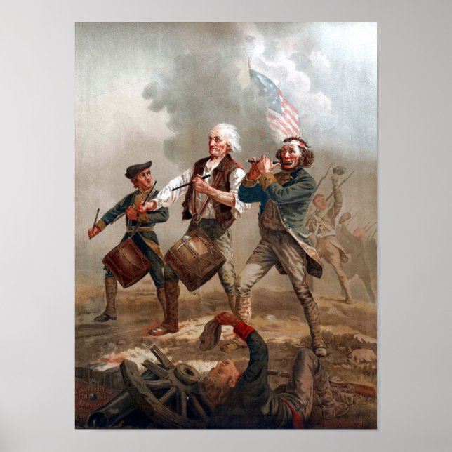 The Spirit of '76 by Archibald MacNeal Willard Poster (Front)