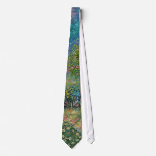 The spirit of a dead person of the daisy flower. tie