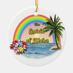 The Spirit of Aloha Ceramic Tree Decoration