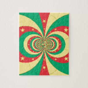 The Spirit of Cameroon: Indomitable Lions Jigsaw Puzzle