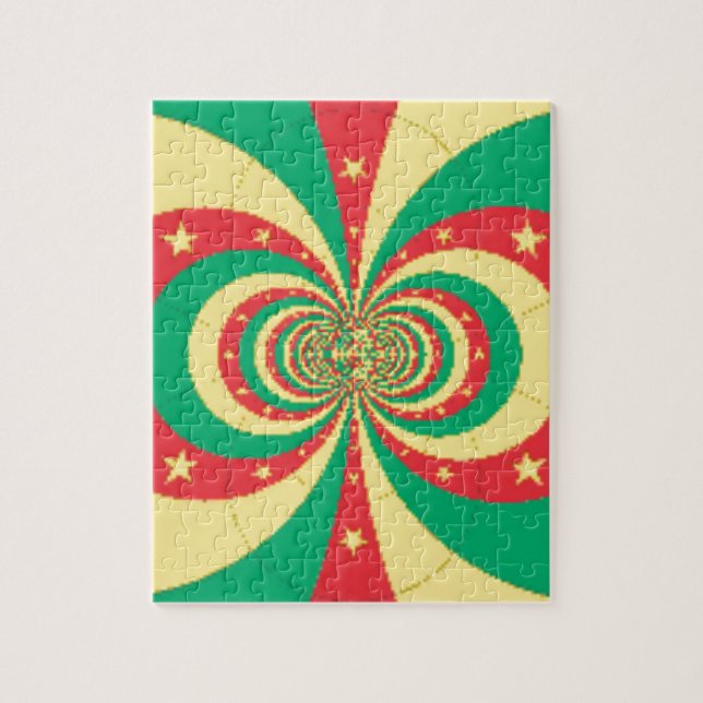 The Spirit of Cameroon: Indomitable Lions Jigsaw Puzzle (Vertical)