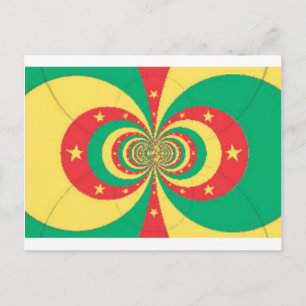 The Spirit of Cameroon: Indomitable Lions Postcard