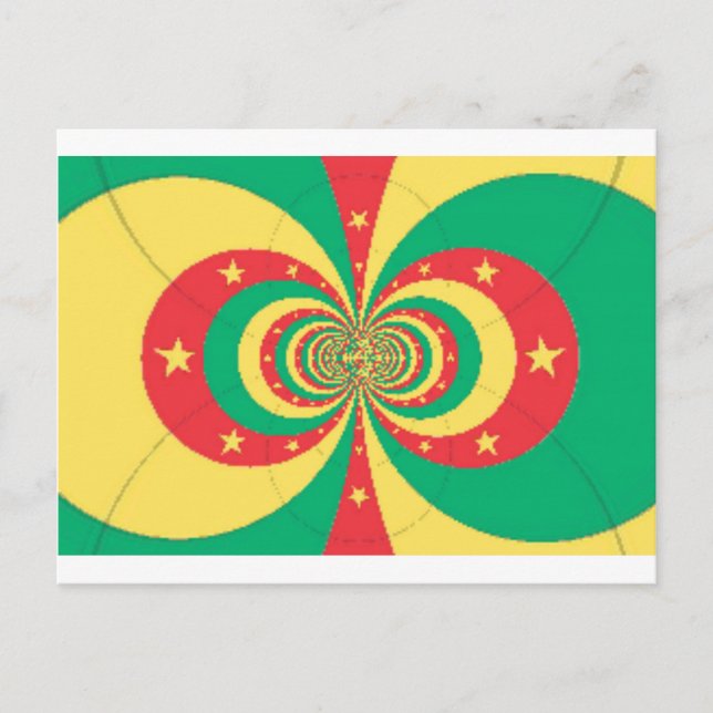 The Spirit of Cameroon: Indomitable Lions Postcard (Front)