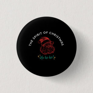 THE SPIRIT OF CHRISTMAS 3 CM ROUND BADGE