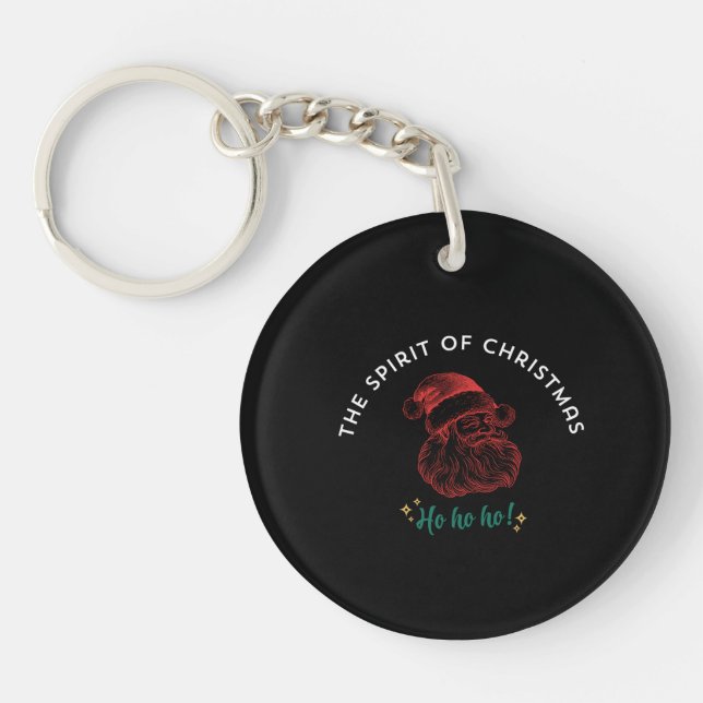 THE SPIRIT OF CHRISTMAS KEY RING (Front)