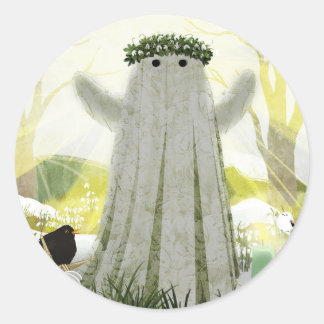 The Spirit Of Imbolc Classic Round Sticker